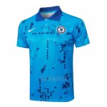 Camisola Polo del Chelsea 2024-2025 Azul