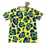 Camisola Pre Match del Brasil 2024 Amarelo Verde