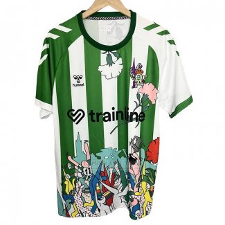 Camisola Pre Match del Real Betis 2025-2026 Verde Branco