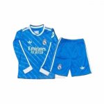 Camisola Real Madrid 3º Manga Comprida Crianca 2025-2026