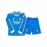 Camisola Real Madrid 3º Manga Comprida Crianca 2025-2026