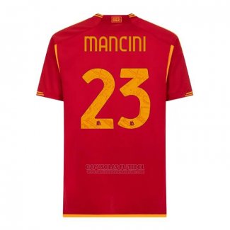 Camisola Roma Jogador Mancini 1º 2023-2024