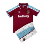 Camisola West Ham 1º Crianca 2021-2022