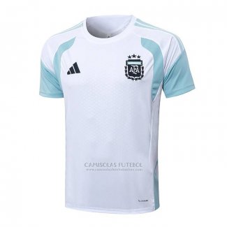 Camisola de Treinamento Argentina 2025-2026 Branco