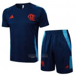 Fato de Treino Flamengo Manga Curta 2024-2025 Azul - Calcas Curta