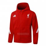 Jaqueta Hoodie Liverpool 2025-2026 Vermelho