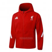 Jaqueta Hoodie Liverpool 2025-2026 Vermelho