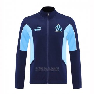 Jaqueta Olympique Marsella 2025-2026 Azul