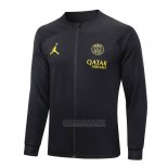 Jaqueta Paris Saint-Germain Jordan 2023-2024 Preto