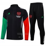 Jaqueta de Treinamento Arsenal Crianca 2025-2026 Preto