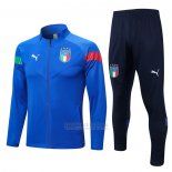 Jaqueta de Treinamento Italia 2022-2023 Azul