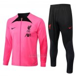 Jaqueta de Treinamento Liverpool 2022-2023 Rosa