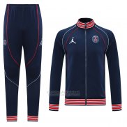 Jaqueta de Treinamento Paris Saint-Germain 2021 Azul