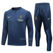 Jaqueta de Treinamento Paris Saint-Germain 2023-2024 Azul