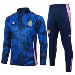 Jaqueta de Treinamento Real Madrid Dragon Crianca 2024-2025 Azul