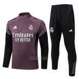 Sueter de Treinamento Real Madrid Crianca 2025-2026 Purpura