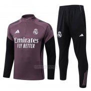 Sueter de Treinamento Real Madrid Crianca 2025-2026 Purpura