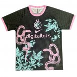 Tailandia Camisola Inter de Milao Dragon 2024-2025 Preto