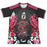 Tailandia Camisola Japao Dragon 2024-2025 Preto Y Rosa