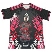 Tailandia Camisola Japao Dragon 2024-2025 Preto Y Rosa