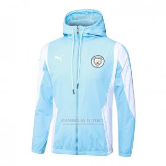 Blusao del Manchester City 2024-2025 Azul