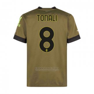 Camisola AC Milao Jogador Tonali 3º 2022-2023