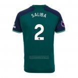 Camisola Arsenal Jogador Saliba 3º 2023-2024