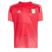 Camisola Aston Villa Goleiro 2025-2026 Vermelho