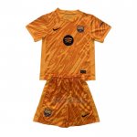 Camisola Barcelona Goleiro Crianca 2024-2025 Laranja