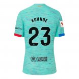 Camisola Barcelona Jogador Kounde 3º 2023-2024