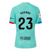 Camisola Barcelona Jogador Kounde 3º 2023-2024
