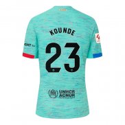 Camisola Barcelona Jogador Kounde 3º 2023-2024