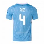 Camisola Belgica Jogador Faes 2º 2024