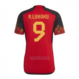 Camisola Belgica Jogador R.lukaku 1º 2022