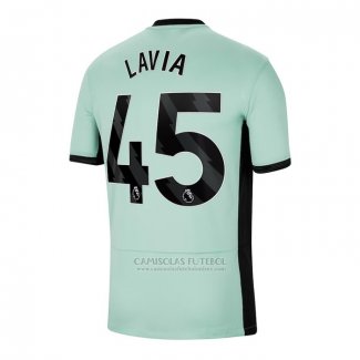 Camisola Chelsea Jogador Lavia 3º 2023-2024