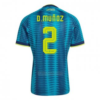 Camisola Colombia Jogador Daniel Munoz 2º 2026