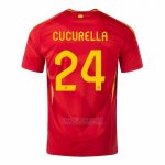 Camisola Espanha Jogador Cucurella 1º 2024