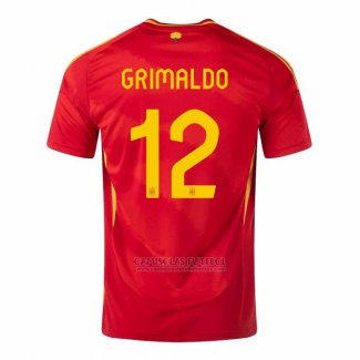 Camisola Espanha Jogador Grimaldo 1º 2024