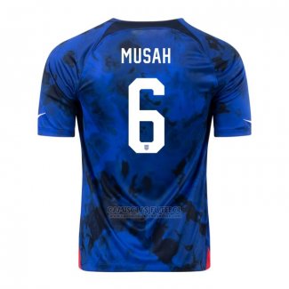 Camisola Estados Unidos Jogador Musah 2º 2022