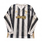 Camisola Juventus 1º Manga Comprida 2020-2021