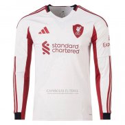 Camisola Liverpool 2º Manga Comprida 2025-2026