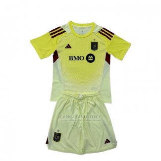 Camisola Los Angeles FC Goleiro 1º Crianca 2025