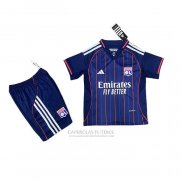 Camisola Lyon 2º Crianca 2025-2026