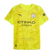 Camisola Manchester City Goleiro 2025-2026 Amarelo
