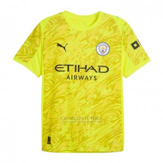 Camisola Manchester City Goleiro 2025-2026 Amarelo