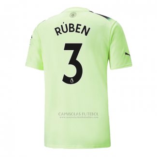 Camisola Manchester City Jogador Ruben 3º 2022-2023