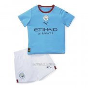 Camisola Manchester City 1º Crianca 2022-2023