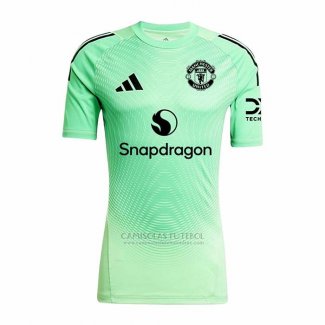 Camisola Manchester United Goleiro 2025-2026 Verde