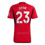 Camisola Manchester United Jogador Shaw 1º 2023-2024