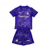 Camisola Olympique Marsella Goleiro Crianca 2025-2026 Purpura